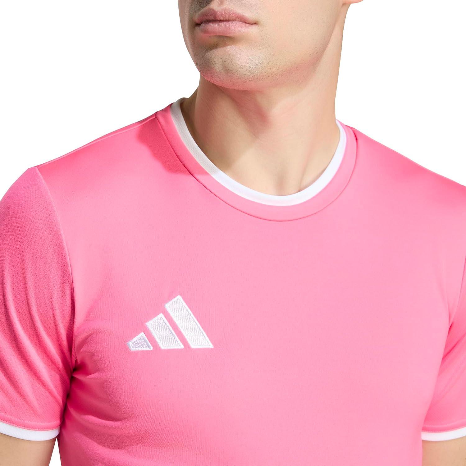 image:imageadidas Mens Entrada 26 JerseySolar PinkWhite