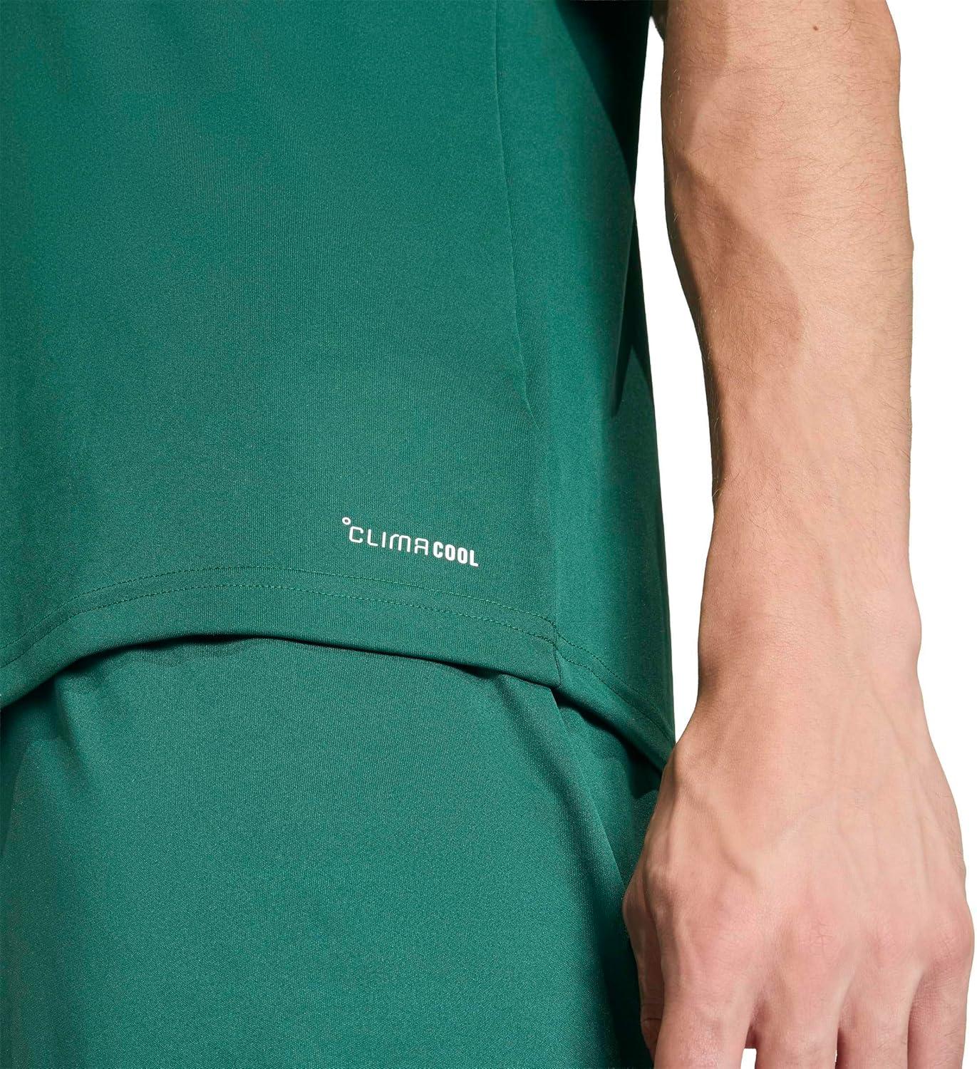 image:imageadidas Mens Entrada 26 JerseyTeam Dark GreenWhite
