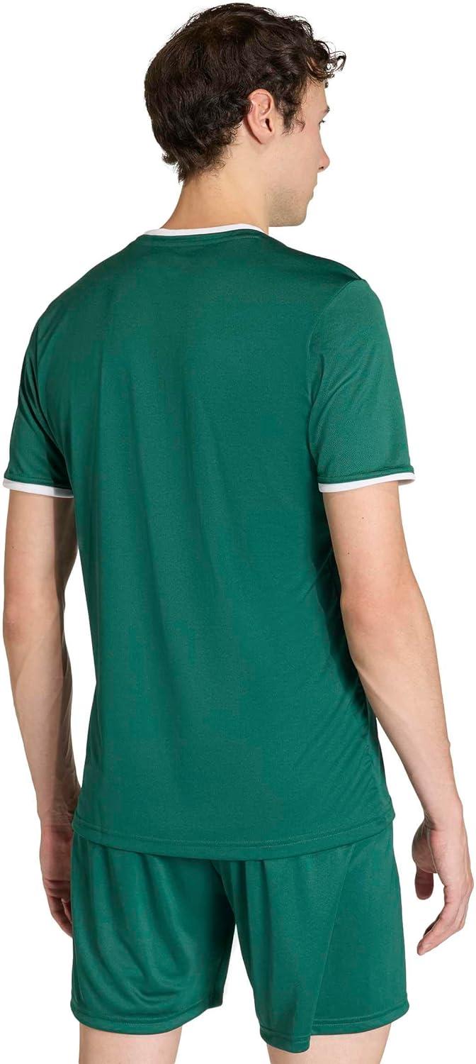 image:imageadidas Mens Entrada 26 JerseyTeam Dark GreenWhite
