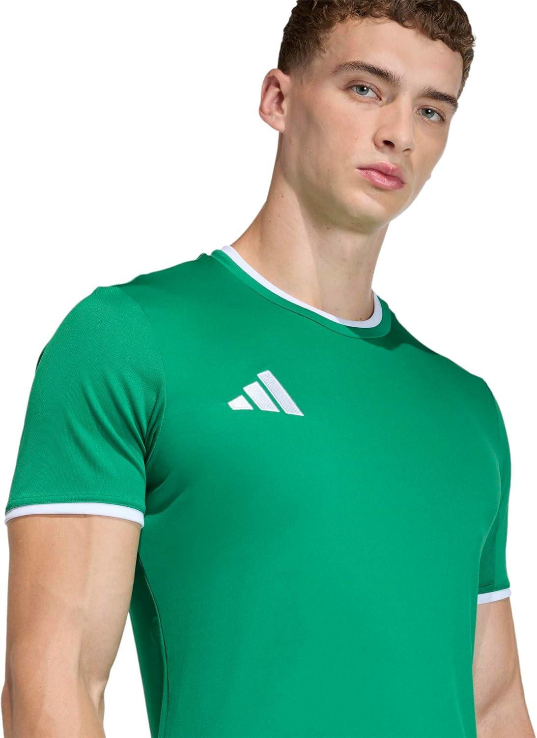 image:imageadidas Mens Entrada 26 JerseyTeam GreenWhite