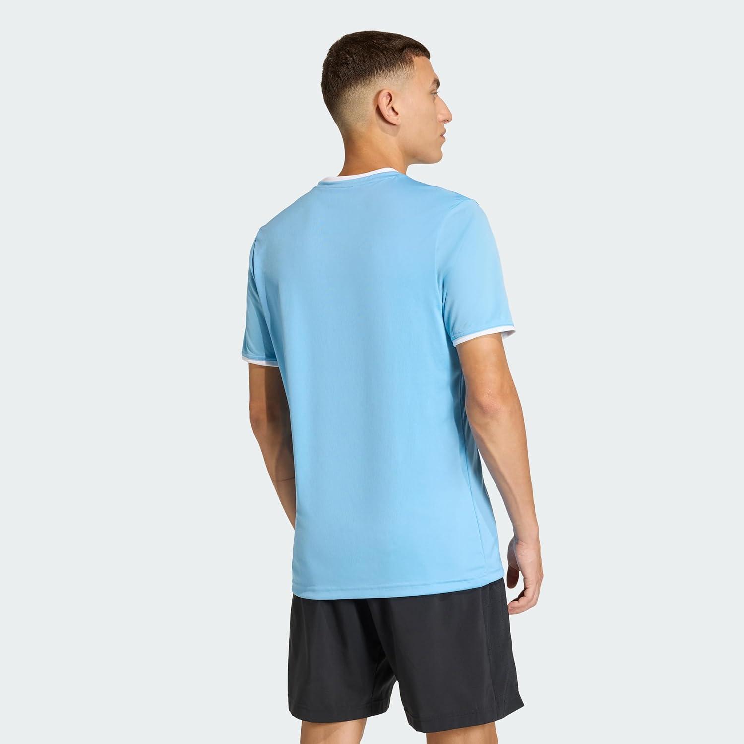 image:imageadidas Mens Entrada 26 JerseyTeam Light BlueWhite