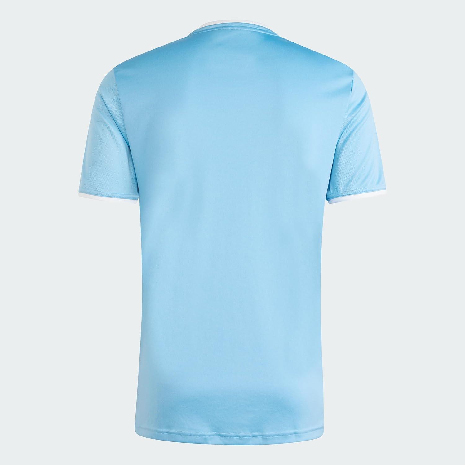 image:imageadidas Mens Entrada 26 JerseyTeam Light BlueWhite