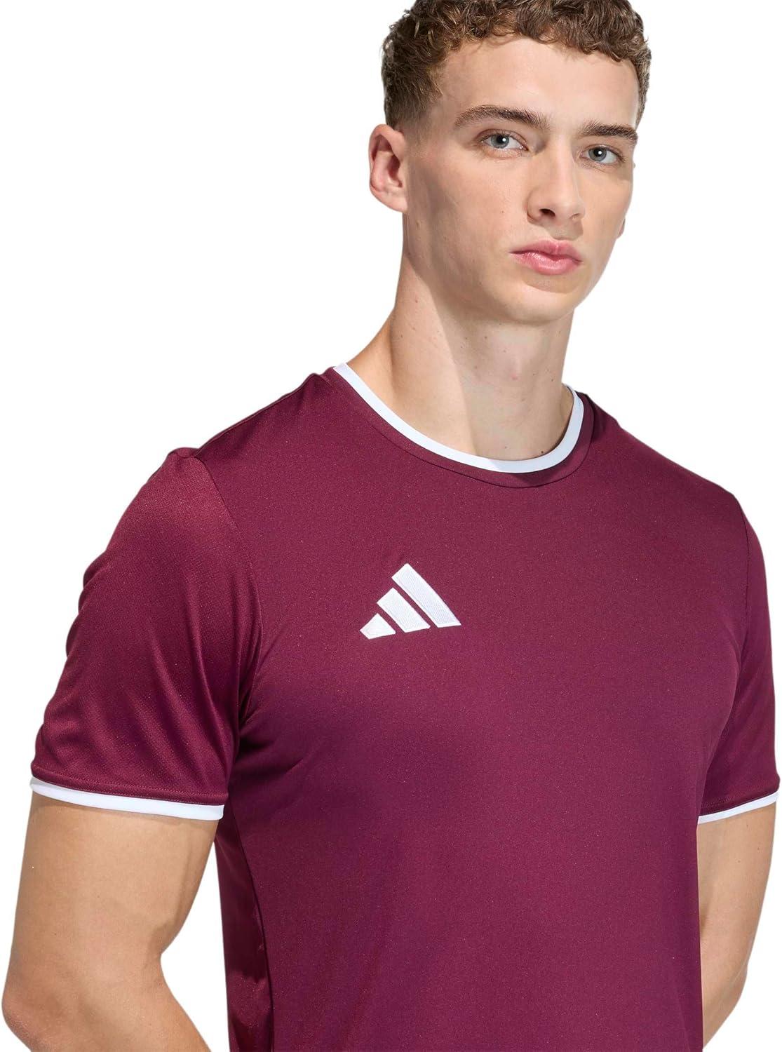 image:imageadidas Mens Entrada 26 JerseyTeam MaroonWhite
