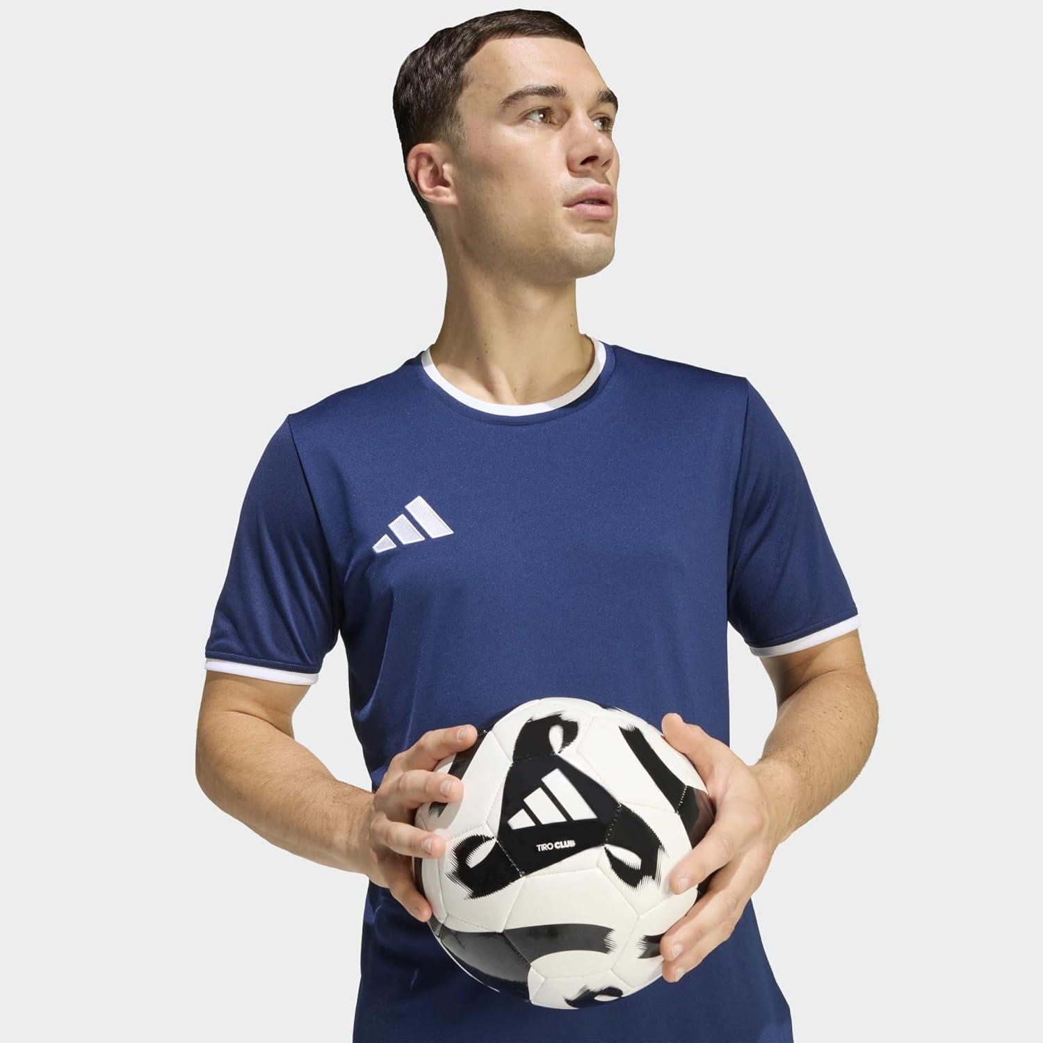 image:imageadidas Mens Entrada 26 JerseyTeam Navy BlueWhite