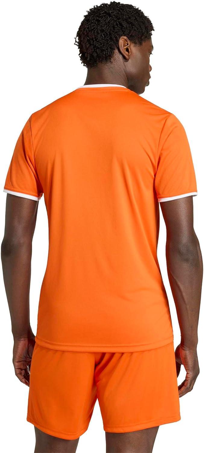 image:imageadidas Mens Entrada 26 JerseyTeam OrangeWhite