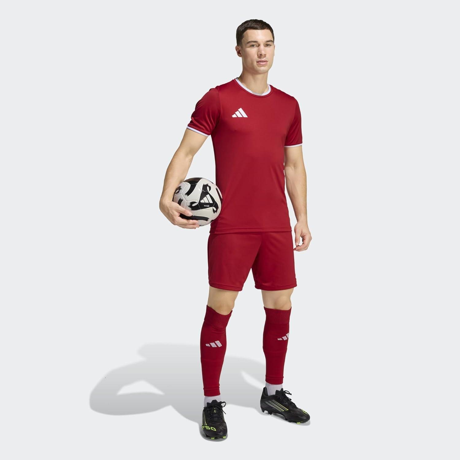 image:imageadidas Mens Entrada 26 JerseyTeam Power RedWhite