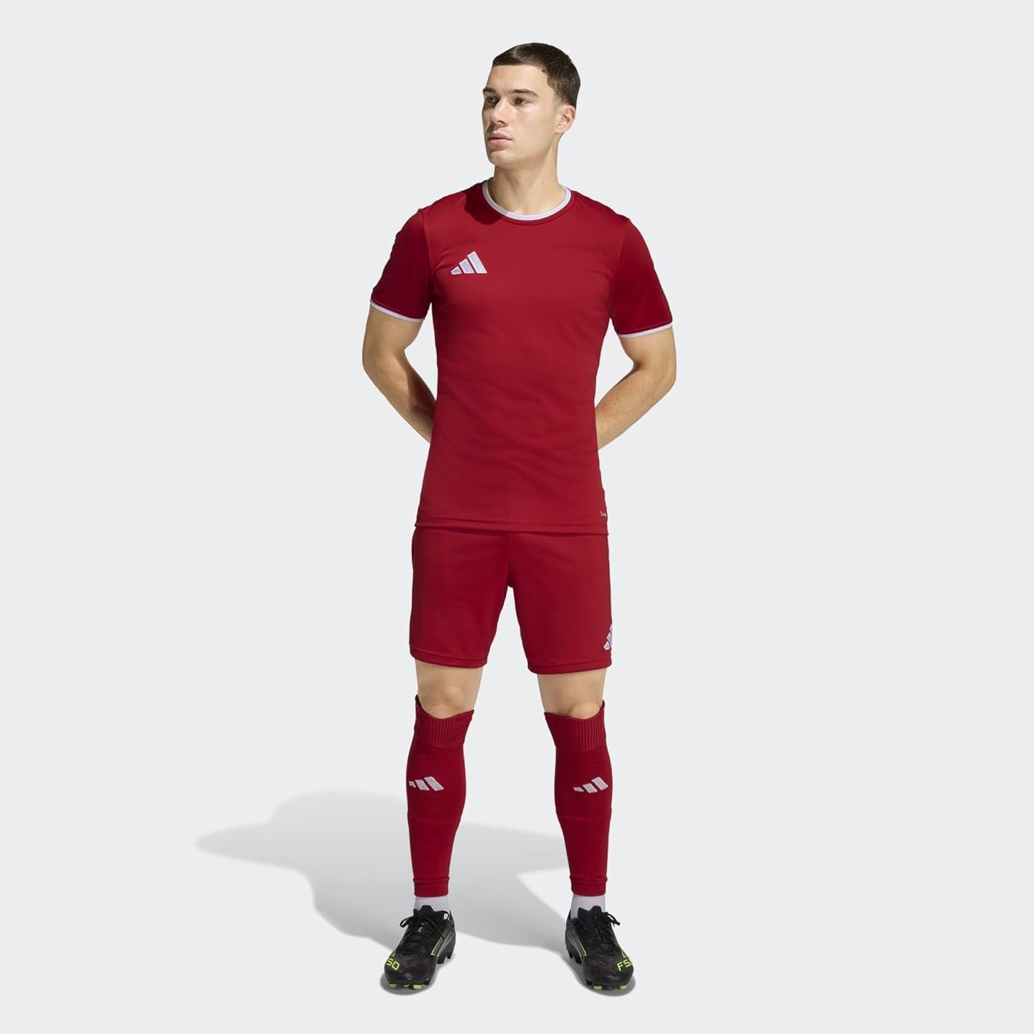 image:imageadidas Mens Entrada 26 JerseyTeam Power RedWhite