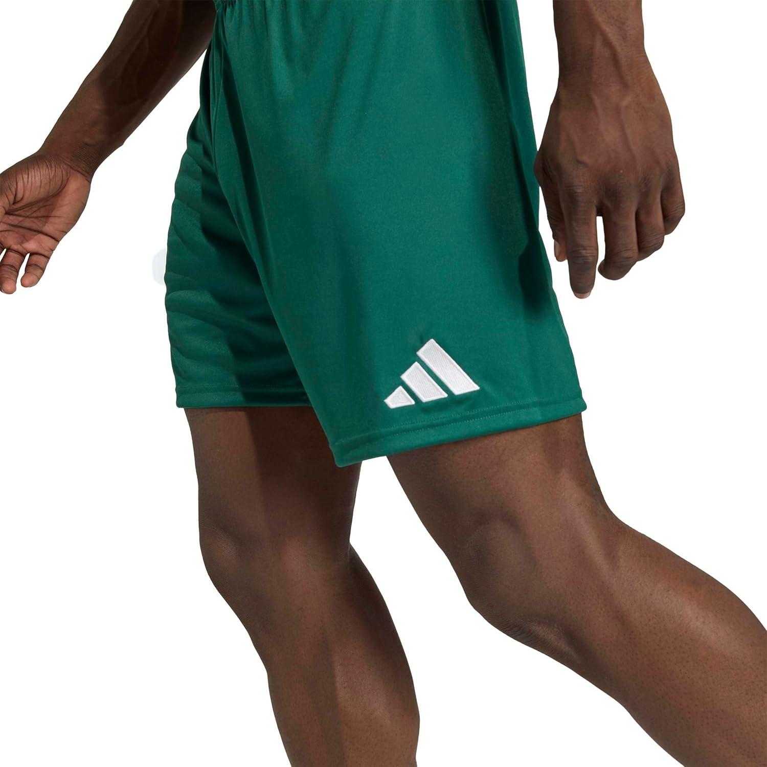 image:imageadidas Mens Entrada 26 ShortsTeam Dark GreenWhite
