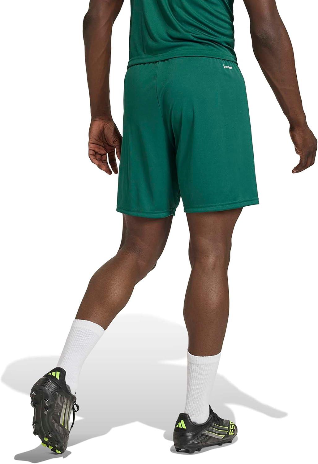 image:imageadidas Mens Entrada 26 ShortsTeam Dark GreenWhite