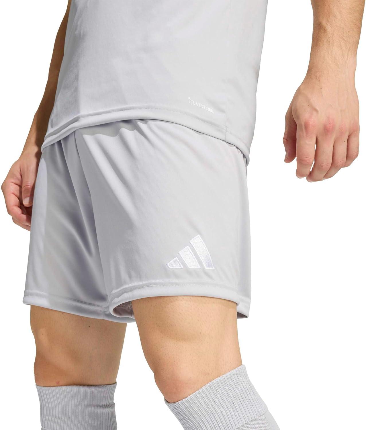 image:imageadidas Mens Entrada 26 ShortsTeam Light GreyWhite