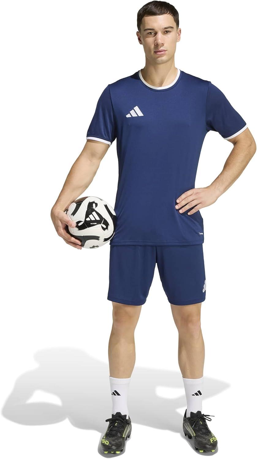 image:imageadidas Mens Entrada 26 ShortsTeam Navy BlueWhite