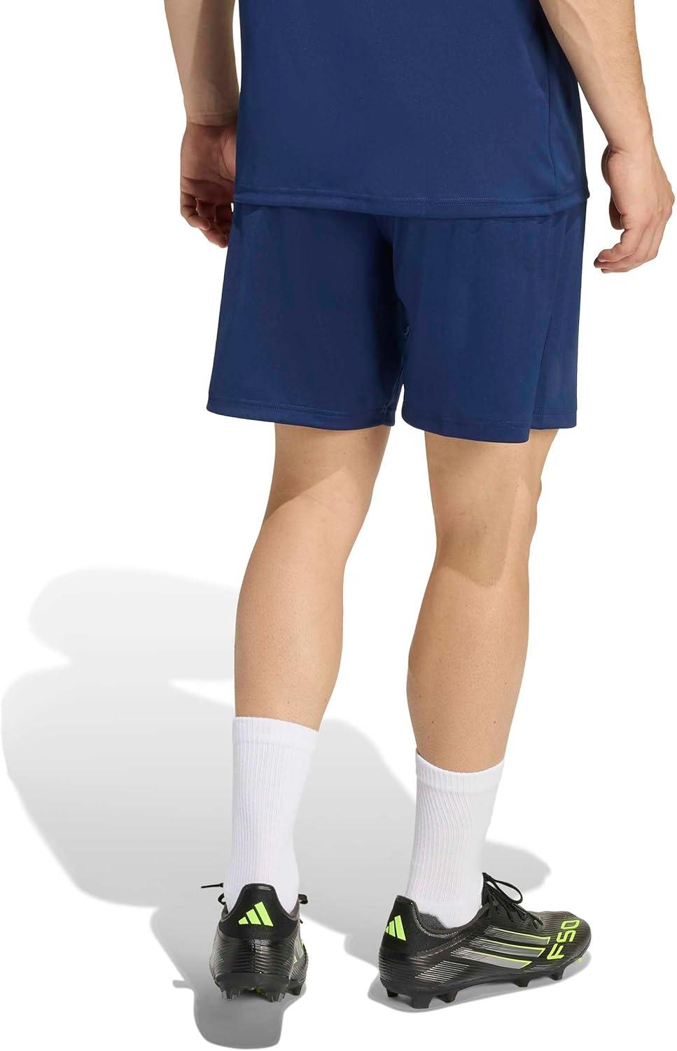image:imageadidas Mens Entrada 26 ShortsTeam Navy BlueWhite