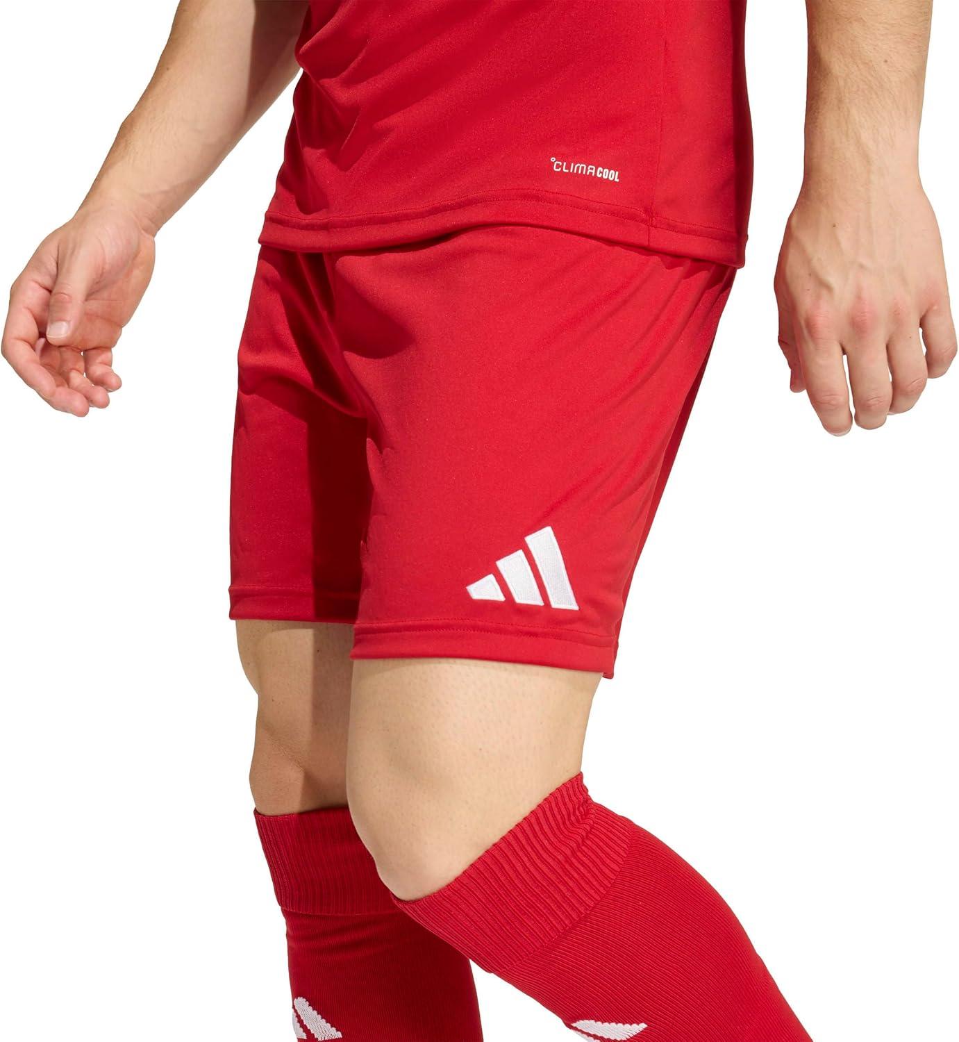 image:imageadidas Mens Entrada 26 ShortsTeam Power RedWhite