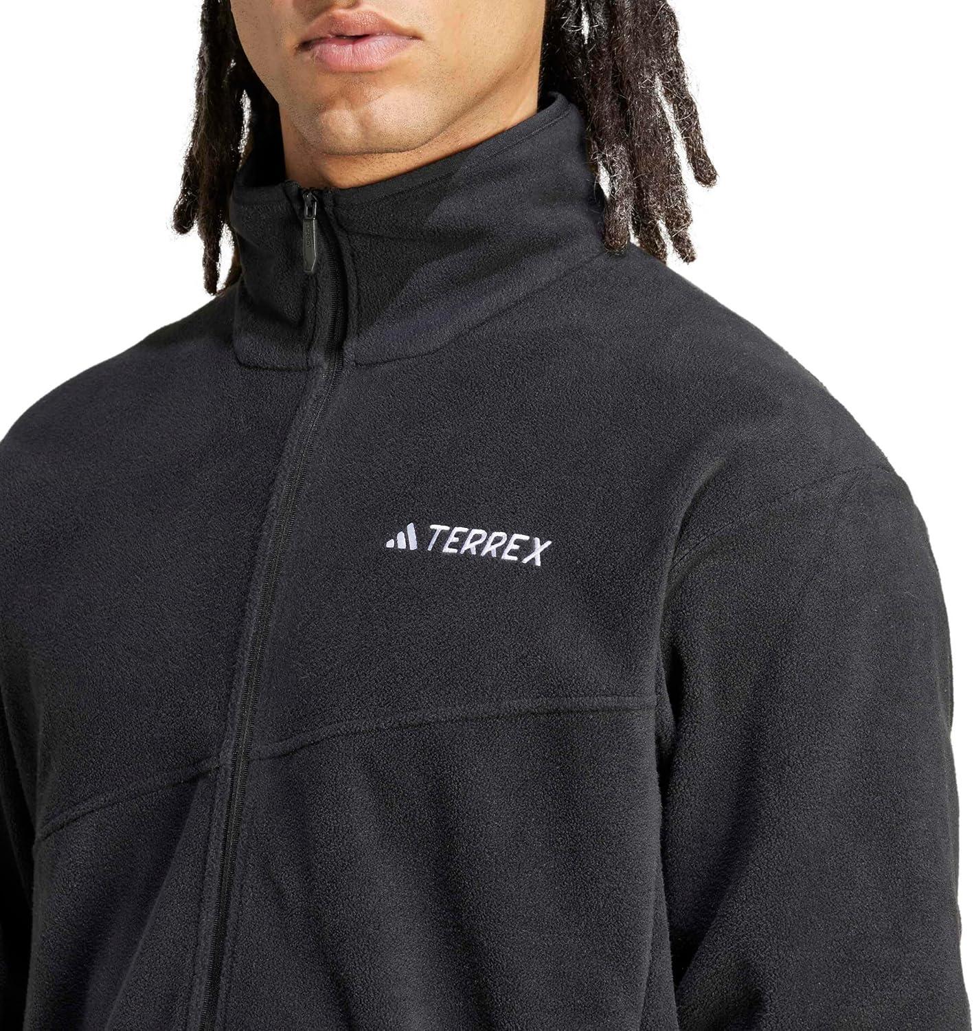 image:imageadidas Mens Terrex Multi FullZip Fleece Hiking JacketBlack