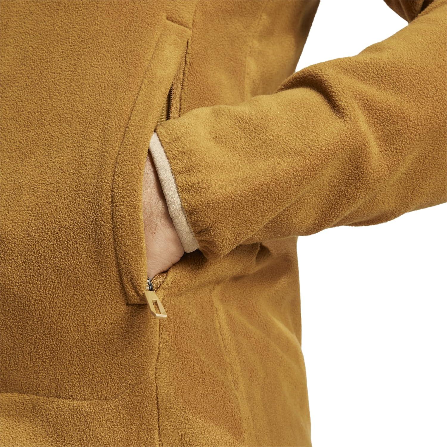 image:imageadidas Mens Terrex Multi FullZip Fleece Hiking JacketBronze StrataCardboard