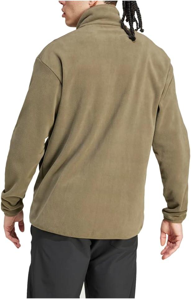 image:imageadidas Mens Terrex Multi FullZip Fleece Hiking JacketOlive Strata