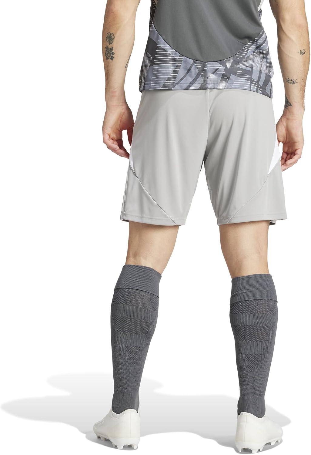 image:imageadidas Mens Tiro 24 ShortsTeam Mid GreyWhite