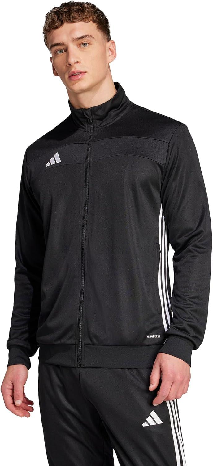 image:imageadidas Mens Tiro 25 Essentials Training Track TopBlackWhite
