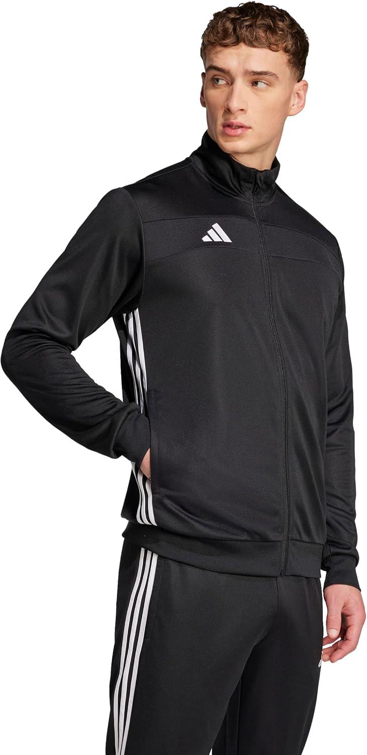 image:imageadidas Mens Tiro 25 Essentials Training Track TopBlackWhite