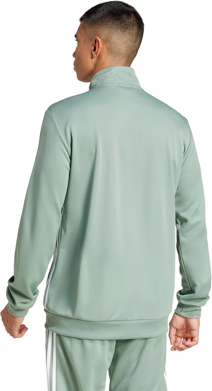 image:imageadidas Mens Tiro 25 Essentials Training Track TopSilver GreenWhite