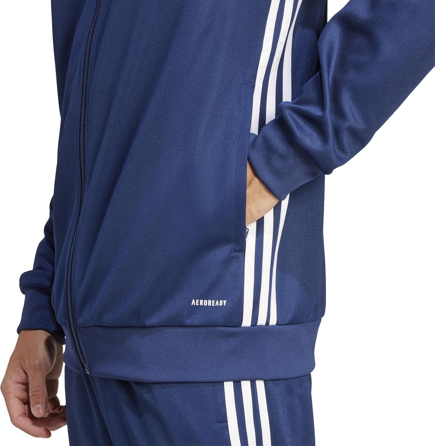 image:imageadidas Mens Tiro 25 Essentials Training Track TopTeam Navy BlueWhite