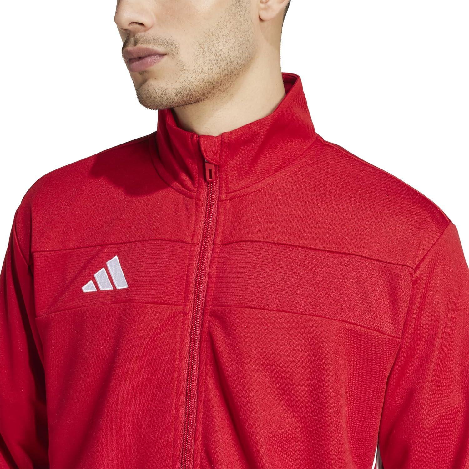 image:imageadidas Mens Tiro 25 Essentials Training Track TopTeam Power RedWhite