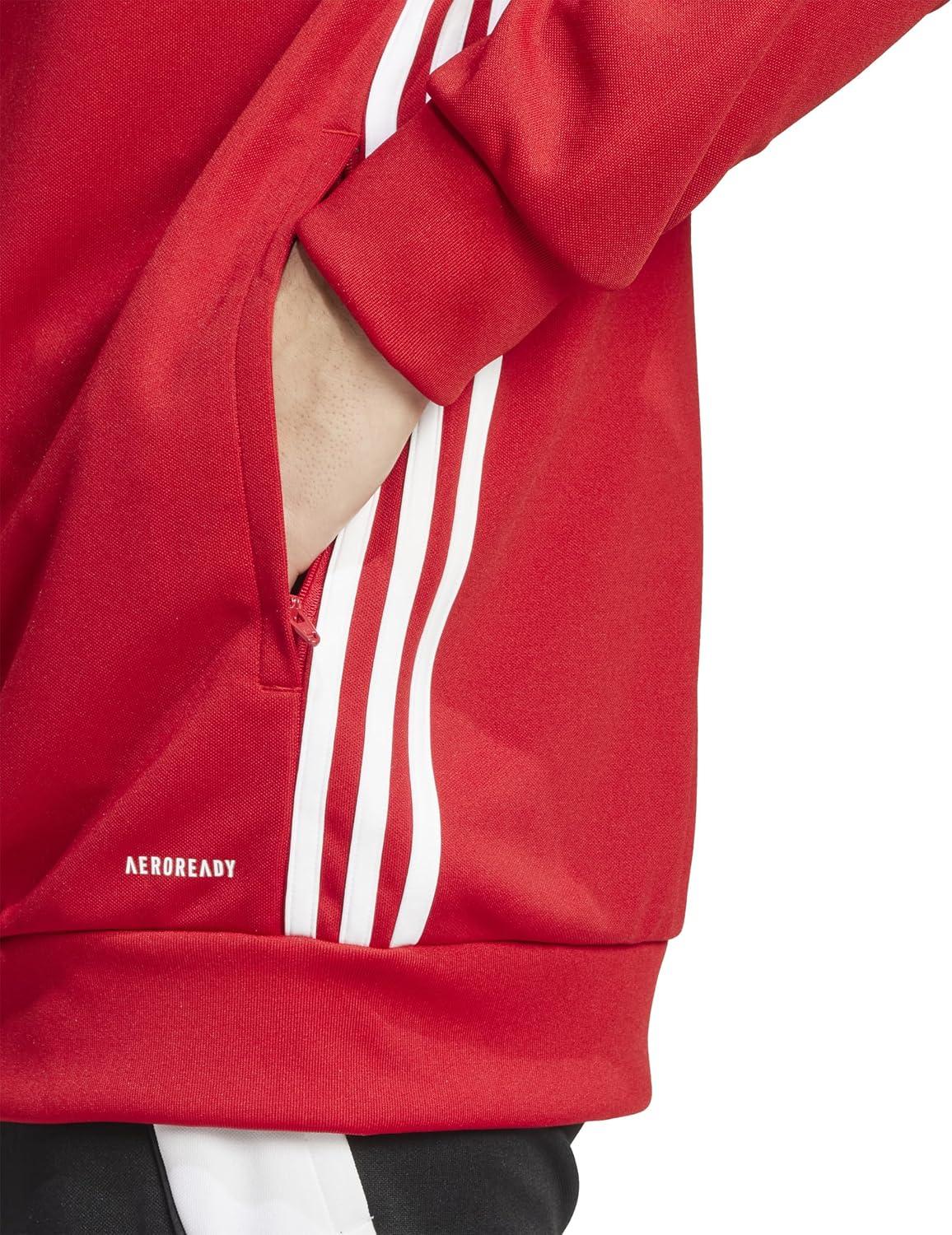 image:imageadidas Mens Tiro 25 Essentials Training Track TopTeam Power RedWhite