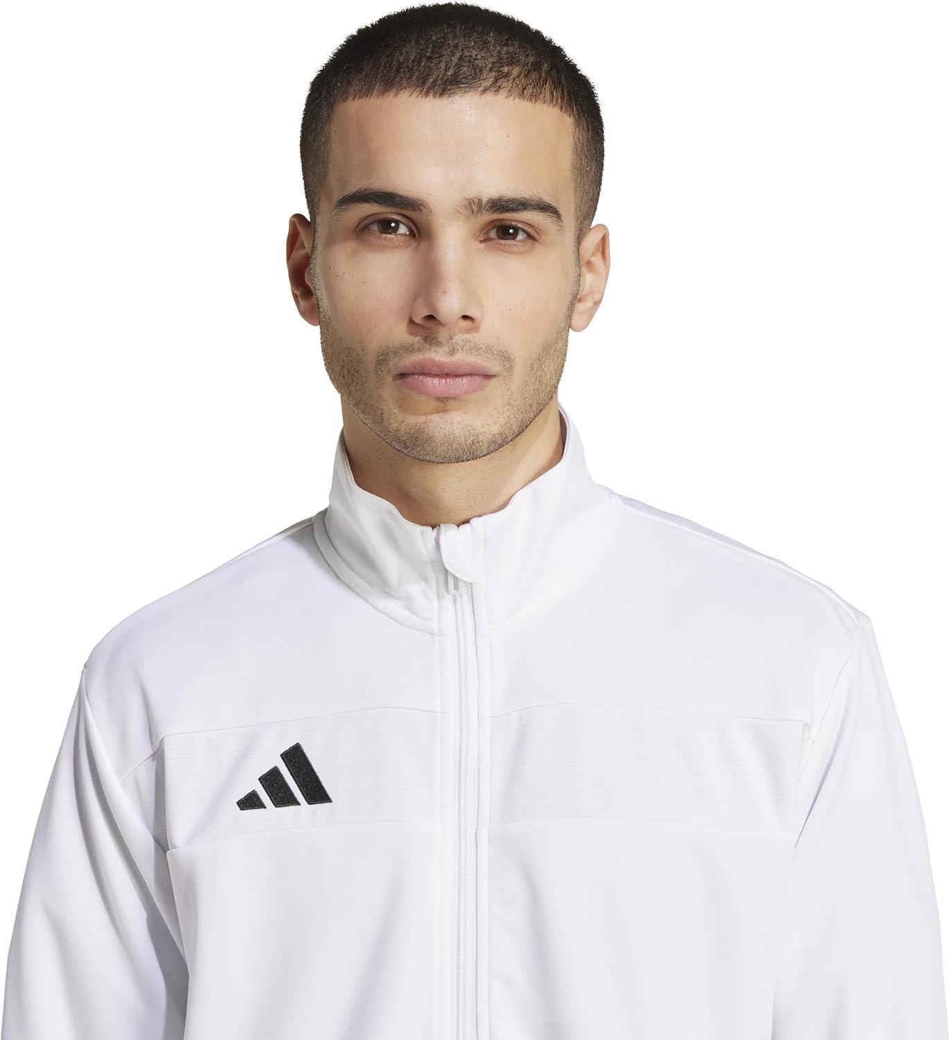 image:imageadidas Mens Tiro 25 Essentials Training Track TopWhiteBlack