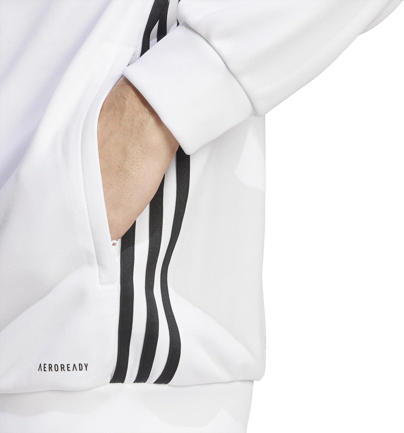 image:imageadidas Mens Tiro 25 Essentials Training Track TopWhiteBlack