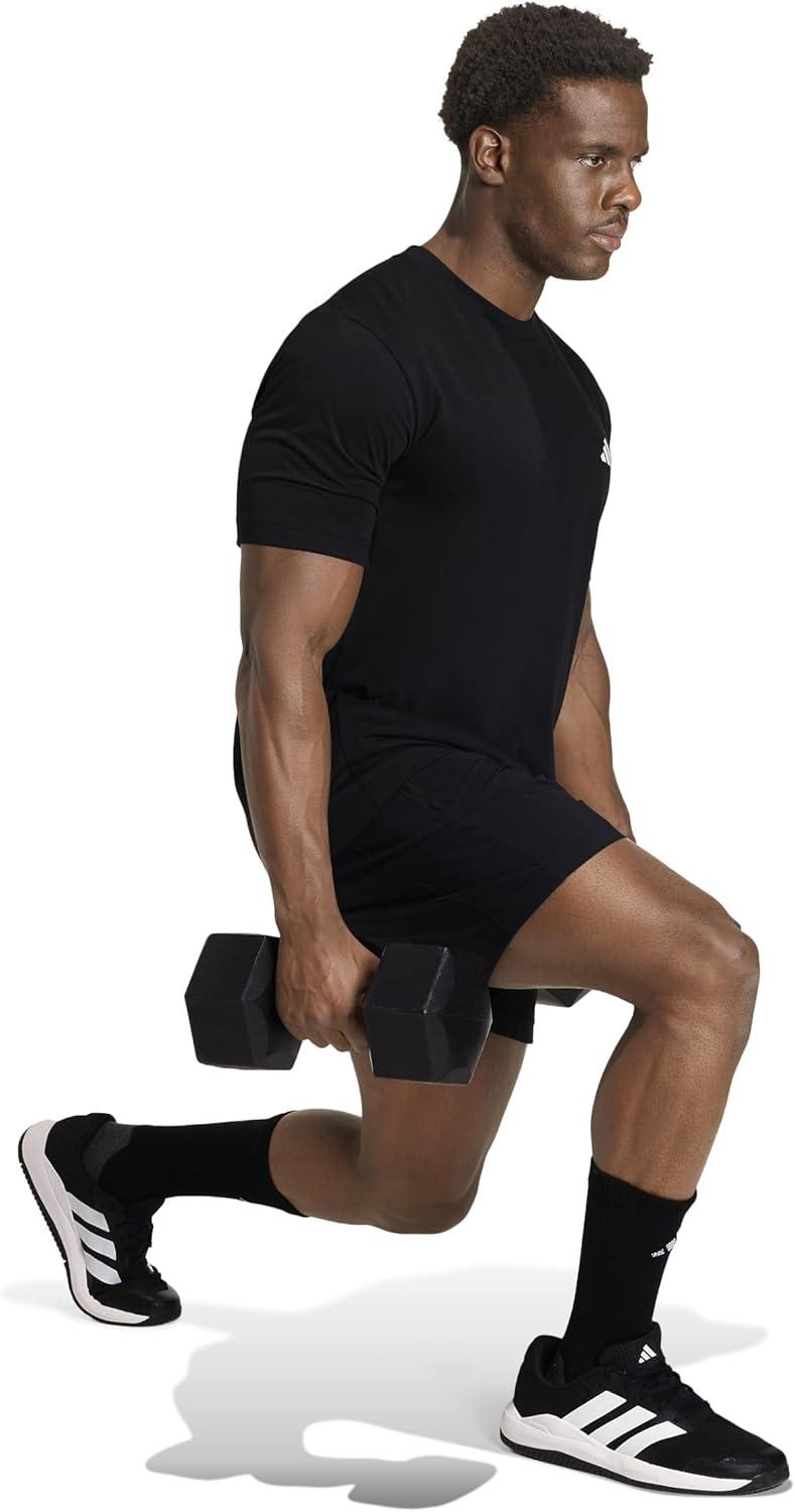image:imageadidas Mens Workout Essentials Feel Ready TShirtBlack