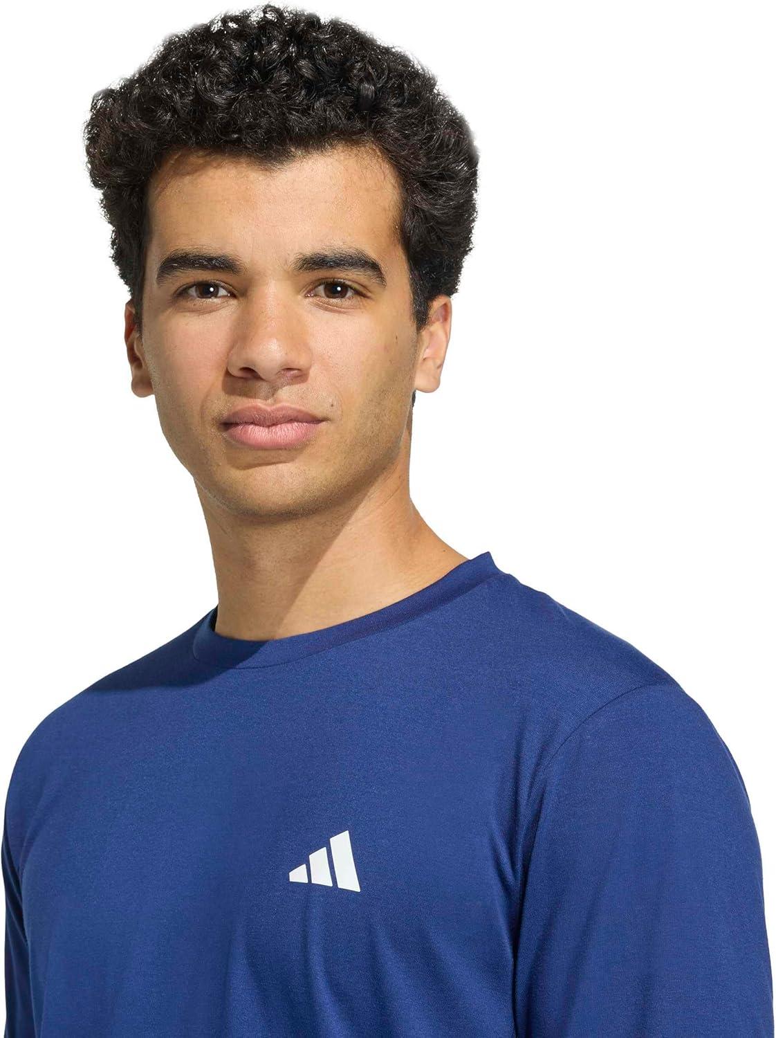 image:imageadidas Mens Workout Essentials Feel Ready TShirtDark Blue