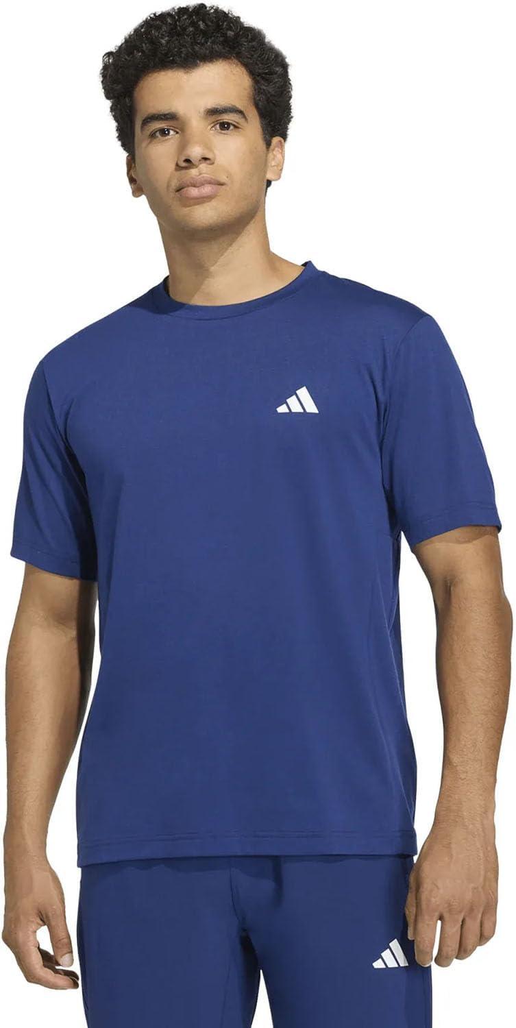image:imageadidas Mens Workout Essentials Feel Ready TShirtDkblue
