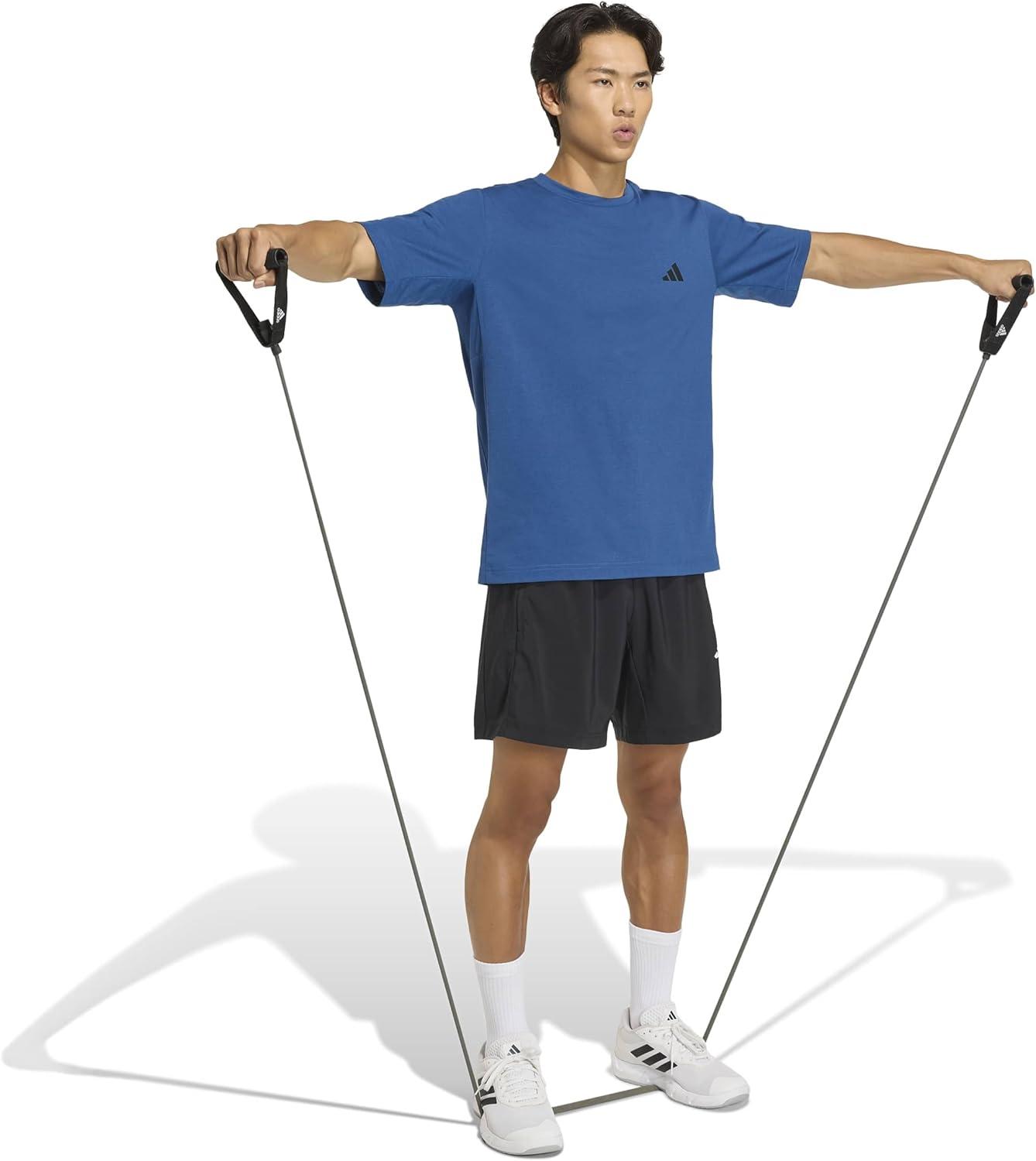 image:imageadidas Mens Workout Essentials Feel Ready TShirtDusky Petrol