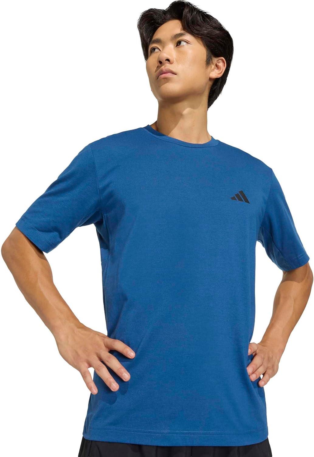 image:imageadidas Mens Workout Essentials Feel Ready TShirtDusky Petrol