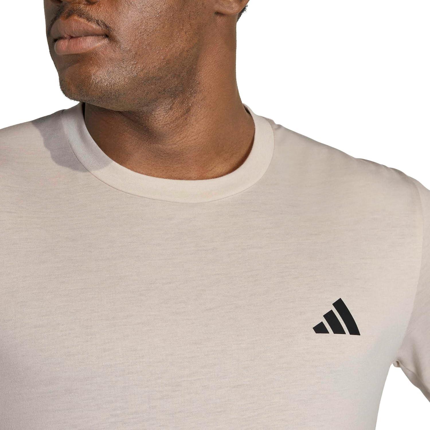 image:imageadidas Mens Workout Essentials Feel Ready TShirtMedium Grey Heather