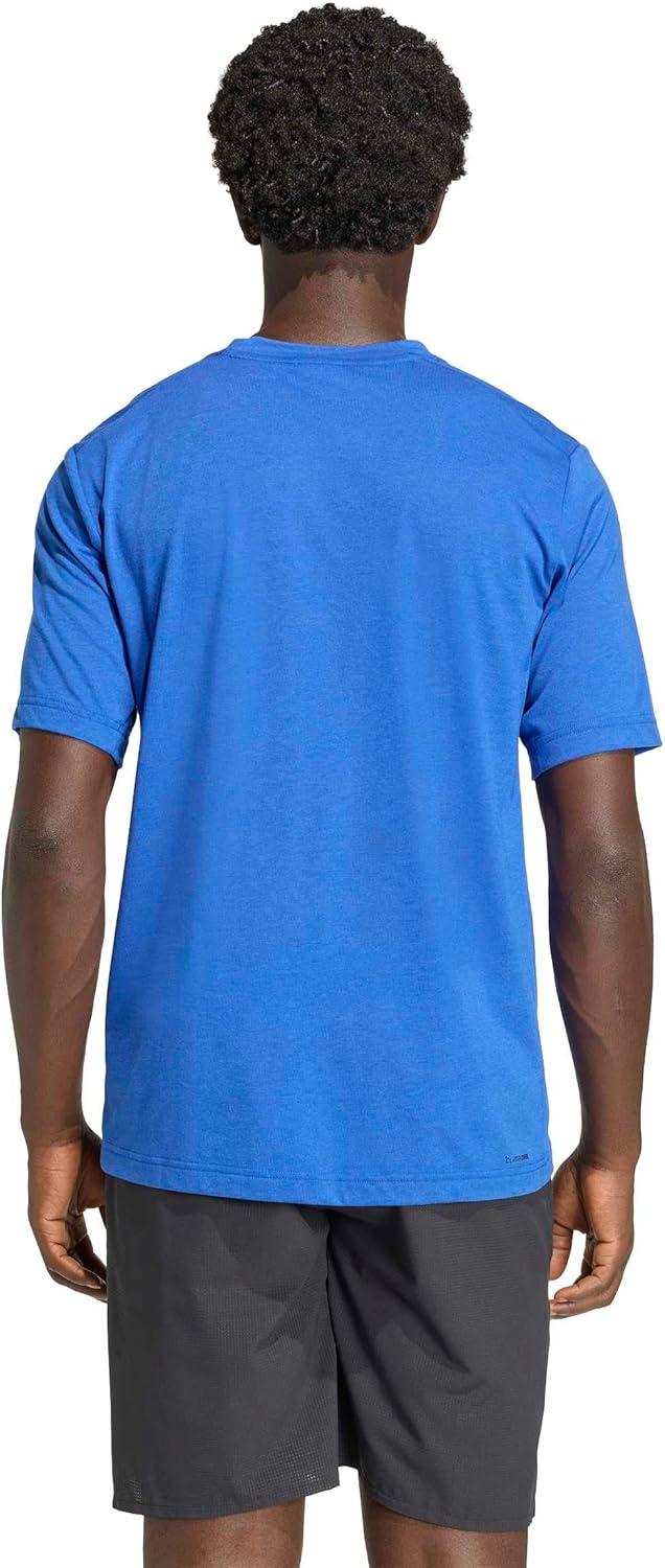 image:imageadidas Mens Workout Essentials Feel Ready TShirtTeam Royal Blue