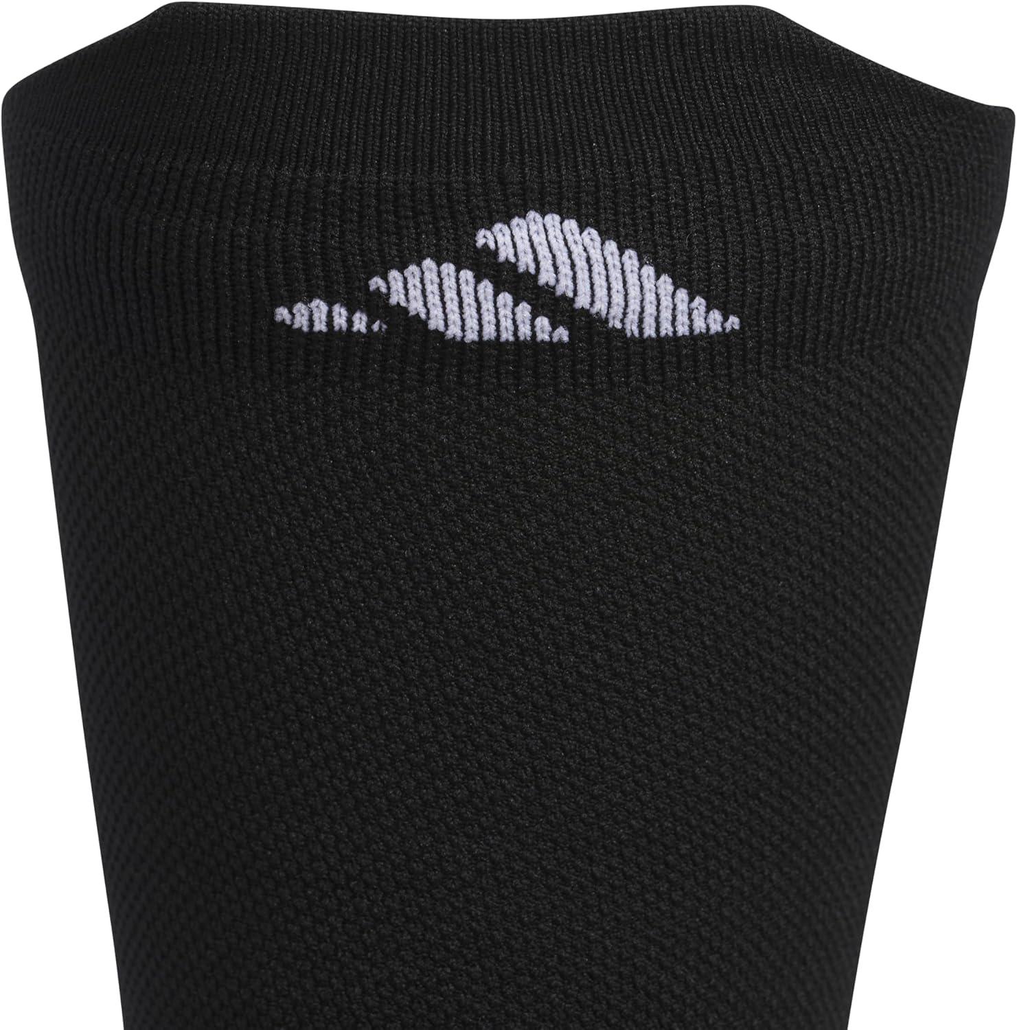 image:imageadidas Unisex Adizero Running Socks 1 Pair Performance amp TrainingBlackWhiteOverthecalf