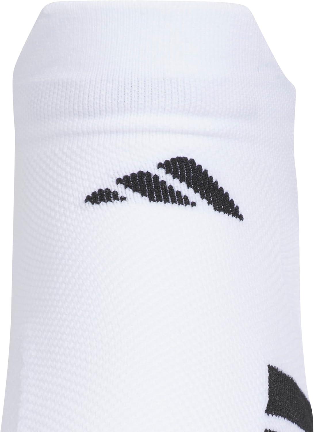 image:imageadidas Unisex Adizero Running Socks 1 Pair Performance amp TrainingWhiteBlackNo Show