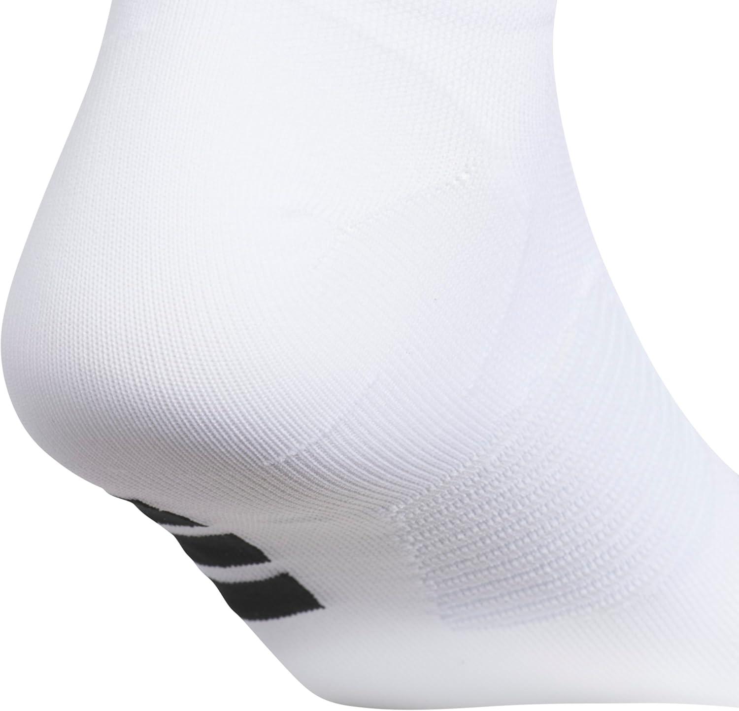 image:imageadidas Unisex Adizero Running Socks 1 Pair Performance amp TrainingWhiteBlackNo Show