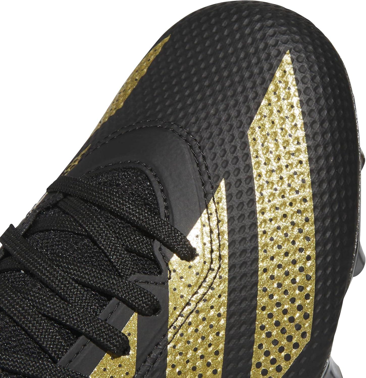 image:imageadidas Unisex Adult Adizero Impact American Football ShoesBlackGold MetallicBlack