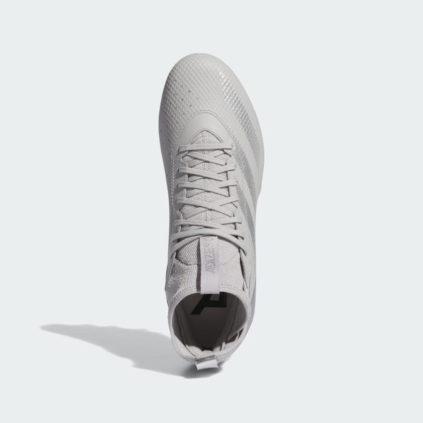 image:imageadidas Unisex Adult Adizero Impact American Football ShoesGrey TwoSilver MetallicGrey Two