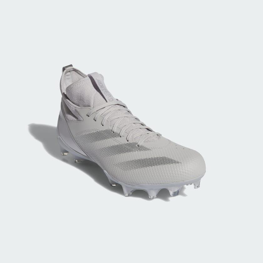 image:imageadidas Unisex Adult Adizero Impact American Football ShoesGrey TwoSilver MetallicGrey Two