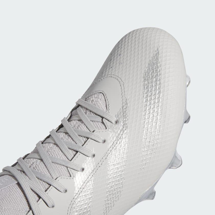 image:imageadidas Unisex Adult Adizero Impact American Football ShoesGrey TwoSilver MetallicGrey Two