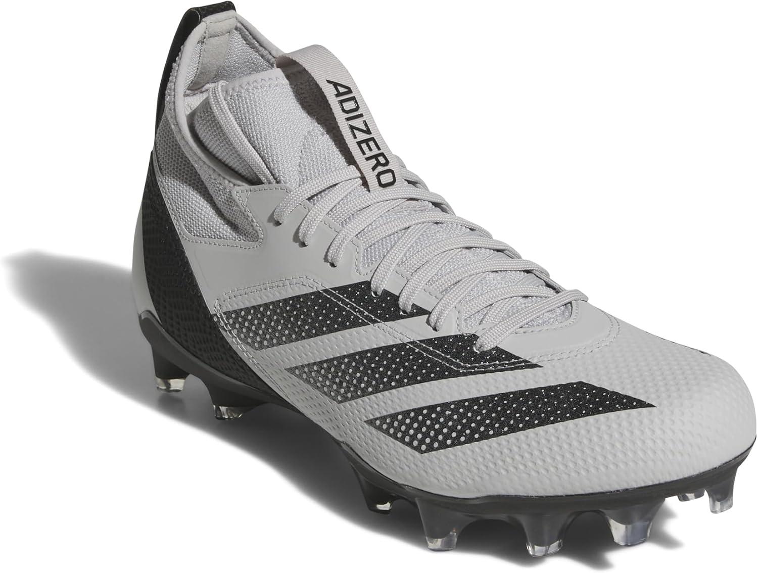image:imageadidas Unisex Adult Adizero Impact American Football ShoesGreyBlackGrey