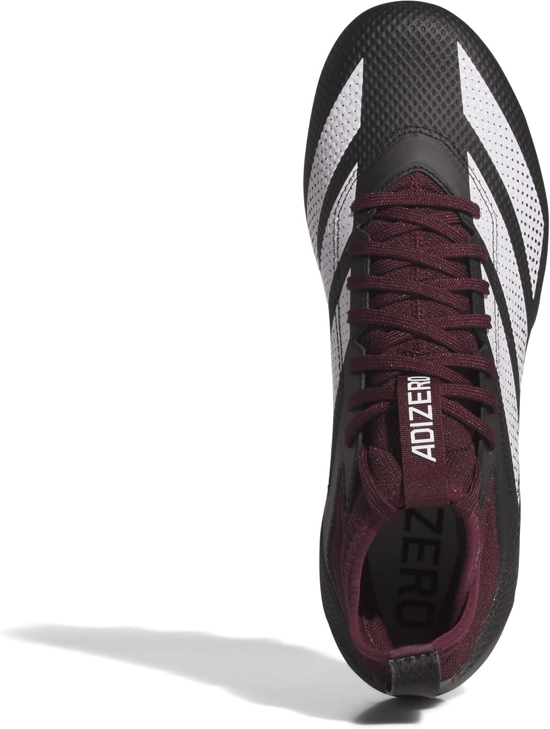 image:imageadidas Unisex Adult Adizero Impact American Football ShoesTeam MaroonWhiteBlack