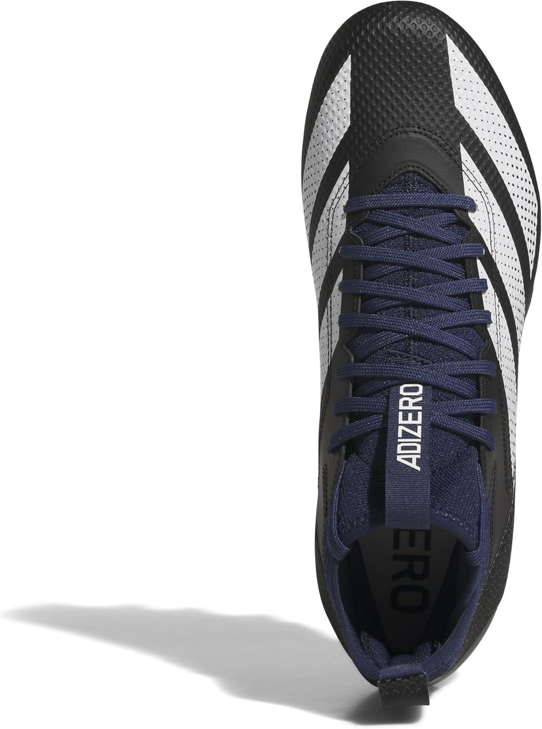 image:imageadidas Unisex Adult Adizero Impact American Football ShoesTeam Navy BlueWhiteBlack
