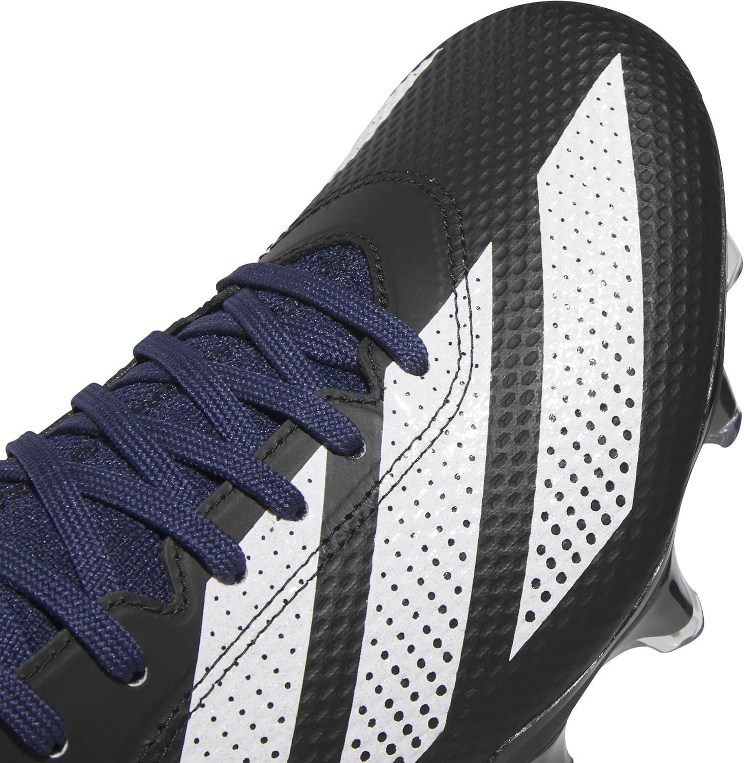 image:imageadidas Unisex Adult Adizero Impact American Football ShoesTeam Navy BlueWhiteBlack
