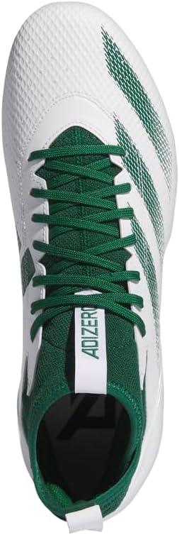 image:imageadidas Unisex Adult Adizero Impact American Football ShoesWhiteDark GreenWhite