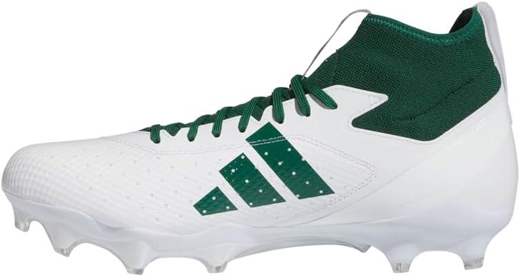 image:imageadidas Unisex Adult Adizero Impact American Football ShoesWhiteDark GreenWhite