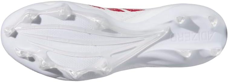 image:imageadidas Unisex Adult Adizero Impact American Football ShoesWhiteTeam Power RedWhite